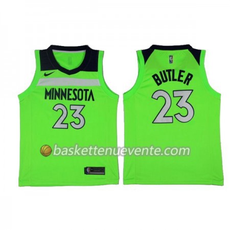 Maillot Basket Minnesota Timberwolves Jimmy Butler 23 Nike 2017-18 Vert Swingman - Homme